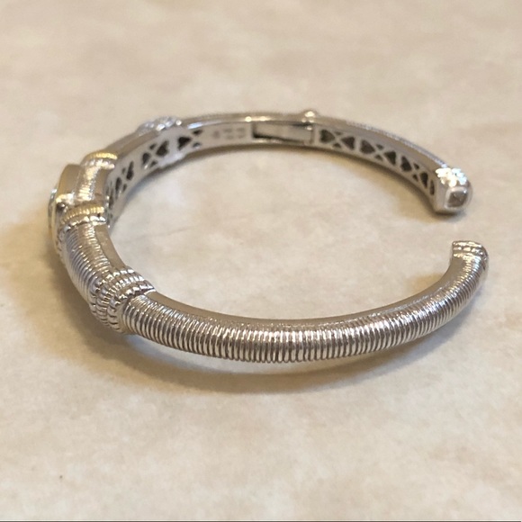 Judith Ripka Canary Diamond Cuff Bracelet - Picture 6 of 16